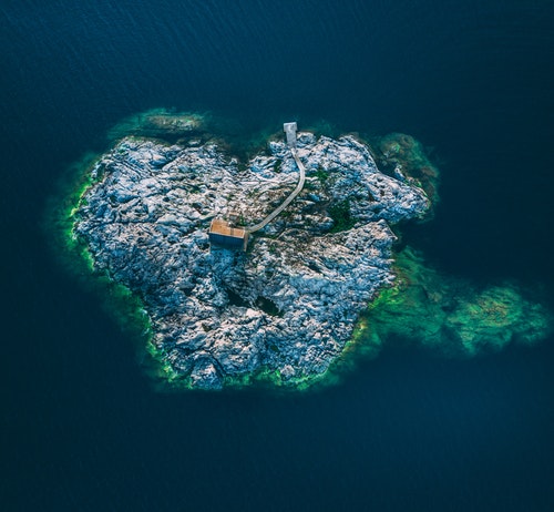 A home with a view of the water